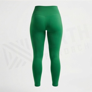 Leggings de sport taille haute personnalisés pour femmes, en polyester et élasthanne, pour le yoga, l'entraînement et la gym - Product Image 2