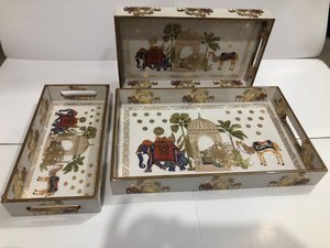 Petites assiettes ovales pour charcuterie, plateau de service en bois, plateau décoratif pour bijoux, bois naturel, cuisine, salle de bain - Product Image 5