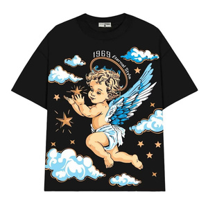 เสื้อยืดด็อบบี้ผ้าฝ้าย 100% สำหรับผู้ชาย ระดับมืออาชีพ OEM |   ทรงเข้ารูป |   แขนสั้น |   ลายพิมพ์สัตว์ |   ระบายอากาศได้ดี เป็นมิตรกับสิ่งแวดล้อม |   ด้านหน้า - Product Image 6