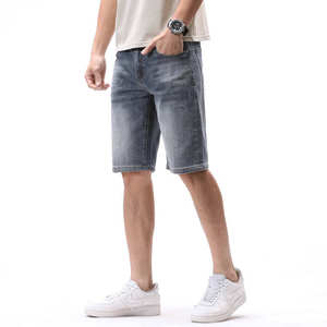 Nouveaux shorts en jean pour hommes, mode tendance, vêtements de marque personnalisés, été, 100% coton, denim - Product Image 6