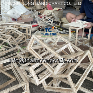 Florero de plantador de ratán más vendido, jarrón de ratán decorativo hecho a mano, fábrica de Vietnam, venta al por mayor, OEM, Exportación rápida, la mejor oferta - Product Image 6