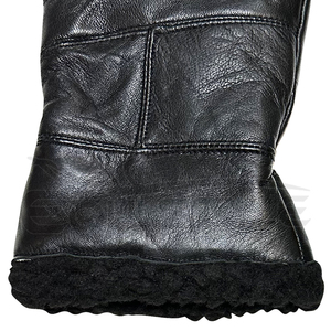 ถุงมือมอเตอร์ไซค์กันน้ำสำหรับฤดูหนาว แบบ unisex สำหรับกิจกรรมกลางแจ้ง บุซับในอุ่นนุ่ม กันลม ด้านนอกทำจากโพลีเอสเตอร์ผสมฝ้าย พร้อมซิป - Product Image 5