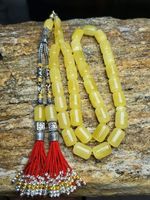 Tasbih islamique de luxe en résine, perles écologiques faites à la main