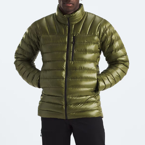 Vestes d'hiver ultra-légères en duvet rembourrées de coton, personnalisables avec logo, pour hommes, vente en gros - Product Image 2