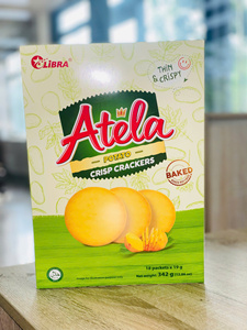 Perfect Crunch - Atela Thin Baked Potato Crackers 342g : Snack sain pour tous, fournisseur ODM OEM Vietnam et échantillon gratuit - Product Image 4