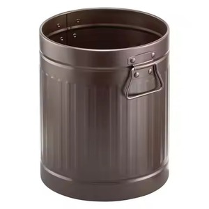 Cubo de Basura Metálico Decorativo Moderno con Diseño Premium, Ideal para Sala de Estar, Dormitorio y Cocina - Product Image 1