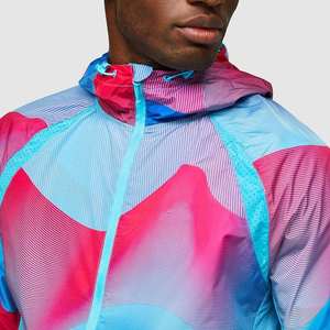 Veste coupe-vent de chasse imperméable à motif sublimé pour homme, veste softshell zippée légère - Product Image 5