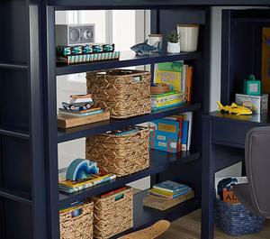 Set of 2 Twisted Woven <b>Water</b> <b>Hyacinth</b> <b>Baskets</b> Handmade Storage <b>Basket</b> Wholesale eco-friendly Made in Vietnam - Product Image 4