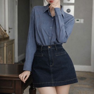 OEM ODM Ensemble 2 pièces décontracté pour femme, en dentelle unie douce 100% polyester, haut à manches longues et col rabattu, respirant, séchage rapide, pour usage quotidien - Product Image 4