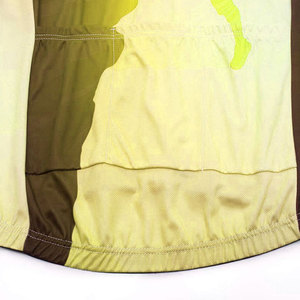Maillot de cyclisme à manches courtes de haute qualité, imprimé sur mesure, avec logo couleur personnalisé, réversible, écologique, confortable et léger, vente en gros - Product Image 5