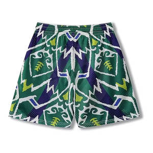 Shorts de sublimación ligeros a precio mayorista, shorts de sublimación cómodos, shorts de sublimación con cintura elástica para venta en línea - Product Image 2