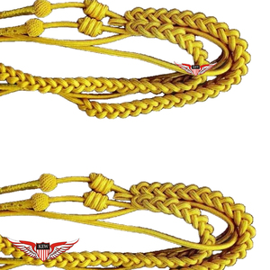 Yellow <b>Braided</b> Parade Aiguillette Shoulder Aiguillette <b>Cord</b> Citation - Product Image 4