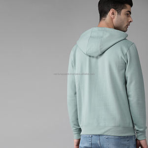 Nardon Apparel New 2025 Custom Blank Hoodie 100% Cotton Hoodie Sudaderas con capucha para hombre - Product Image 2