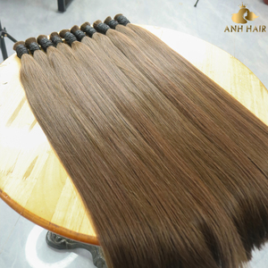 Cabello Liso a Granel para Trenzas, Rubio Platino, 100% Cabello Humano Vietnamita Virgen, Ligeramente Procesado Químicamente, Venta al Por Mayor - Product Image 1