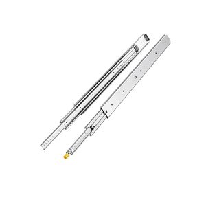1 Paio di Guide per Cassetti con Cuscinetti a Sfera, Montaggio Laterale, Estensione Completa, Capacità di Carico 40 N 500 Libbre - Product Image 1