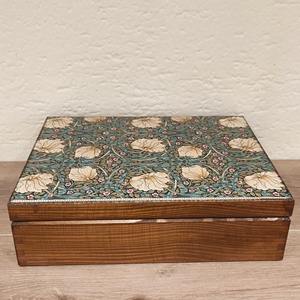 Caja de madera impresa para exhibición, joyería y almacenamiento, para cintas y premios, cajas de almacenamiento decorativas al por mayor - Product Image 3