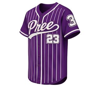 Uniforme de Béisbol Personalizado, Transpirable, que Absorbe la Humedad, con Cierre de Botones, Tallas Grandes, para Adultos, Hombres y Mujeres, Ropa Deportiva para Fanáticos - Product Image 2