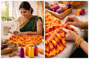 Vestido Bohemio sin Mangas 100% Algodón con Estampado Digital, Cuello con Volantes y Detalle de Volantes en el Bajo, Cómodo para el Verano - Product Image 2