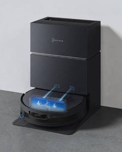 Aspirateur robot humide/sec Covacss avec filtre HEPA, contrôle par application, vidage automatique des débris et station d'accueil pour usage domestique/bureau - Product Image 1