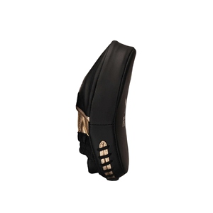 Mitaines de boxe Fly Focus Mitt, durables, protectrices, pour l'entraînement, toutes saisons, en cuir PU noir et doré, mousse EVA, respirantes - Product Image 5
