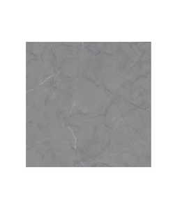 Carreaux de sol en porcelaine vitrifiée gris poli 3D modernes, épaisseur 8 mm, pour usage intérieur dans les hôtels, appartements et villas - Product Image 1