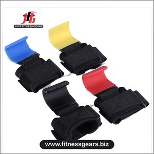 JUST FITNESS Gancho de Entrenamiento Antideslizante de Alta Resistencia de Spandex/Poliéster para Levantamiento de Pesas y Ejercicio en Gimnasio - Product Image 4