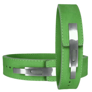 Ceinture de musculation professionnelle à levier, construction en cuir épais, fermeture à levier en acier robuste, ajustement confortable et sécurisé - Product Image 6