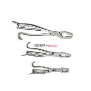 Veterinary Orthopedic 3 Piece <b>Set</b> Mini Kern Bone Reduction Forceps Bone Holding Forceps Stainless Steel Manual General Surgery - Product Image 5