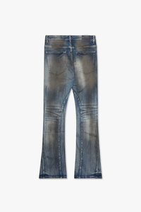Jeans en denim pour homme 2026 de haute qualité, personnalisés, style vintage, coupe évasée, respirants, streetwear, hip-hop, Y2K, OEM ODM, en coton - Product Image 5