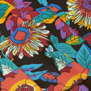 เสื้อเชิ้ตแขนสั้นพิมพ์ลายลำลองสำหรับผู้ชาย ผ้าซาติน ระบายอากาศได้ดี แห้งเร็ว สไตล์ฮาวาย สำหรับผู้ใหญ่ - Product Image 5