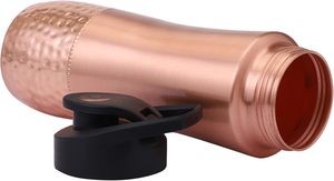 Nueva Botella de Agua de Cobre Puro Ecológica y Sostenible, Pulida para Aplicaciones Decorativas - Product Image 6
