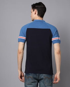 เสื้อโปโลถักดีไซน์ทันสมัย แขนสั้น พิมพ์ลายแบบซับลิเมชั่น เสื้อโปโลชายสำหรับตีกอล์ฟ หลากหลายสี เสื้อผ้ากอล์ฟสำหรับผู้ชาย - Product Image 3