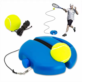 Tennis <b>Ball</b> Launcher Blue Portable Elastic Rope 4m/13FT for Entertainment Practice - Product Image 1