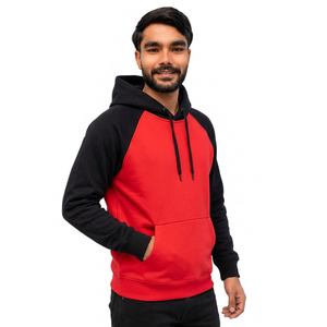 Hoodies personnalisés pour hommes, directement de l'usine, style streetwear, logo brodé, marque de vêtements indépendante. - Product Image 4