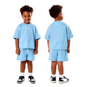 Conjunto de Ropa de Verano 2026 para Niños, Camiseta de Algodón con Pantalones Cortos a Juego, Camiseta con Estampado de Pentagrama, Conjunto de Dos Piezas para Niños - Product Image 4
