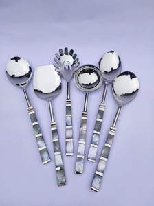 Vajilla moderna para cocina, elegante colección de cubiertos, juego de cena estético, accesorios para comidas finas, decoración de mesa. - Product Image 3