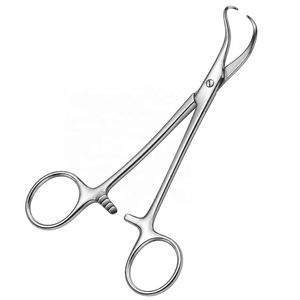 Pinzas Quirúrgicas Profesionales Backhaus Kocher de Acero Inoxidable, Pinzas Hemostáticas para Arterias con Bloqueo de Trinquete, Certificación CE e ISO - Product Image 2
