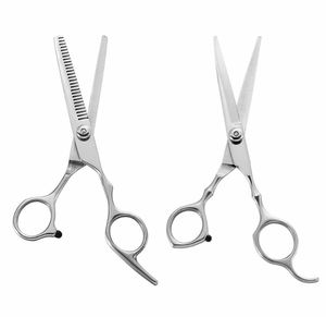 Ensemble de ciseaux de coiffure pour salon de coiffure, 7 pouces, acier japonais 440C, acier inoxydable, ciseaux de coupe et d'éclaircissement - Product Image 1