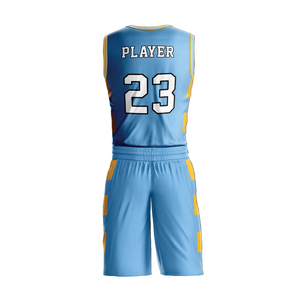ชุดยูนิฟอร์มบาสเก็ตบอลแบบกำหนดเองพร้อมโลโก้ ขายดี คุณภาพสูง ระบายอากาศได้ดี ผลิตจากโพลีเอสเตอร์ 100% มีไซส์พลัส รับผลิตแบบ OEM ODM ขายส่ง - Product Image 2