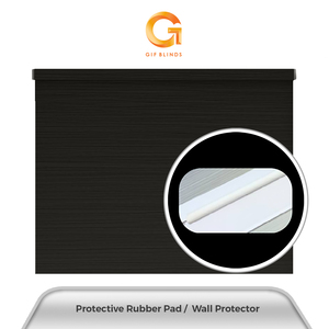 Persianas Enrollables Negras con Diseño de Madera, Modelo GB83056, 76x183cm, para Hogar y Oficina, OEM B2B, Mejor Proveedor, Garantía, Calidad Profesional, Superventas en Malasia - Product Image 2