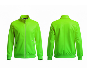Chaqueta Deportiva Sublimada de Alta Calidad con Cierre, para Running y Fitness, Cálida, Transpirable y de Secado Rápido |   Tallas Hombre Mujer Juvenil - Product Image 5