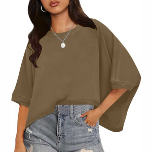 T-shirt imprimé personnalisé pour femmes, t-shirt doux pour femmes, vêtements pour femmes grandes tailles - Product Image 1