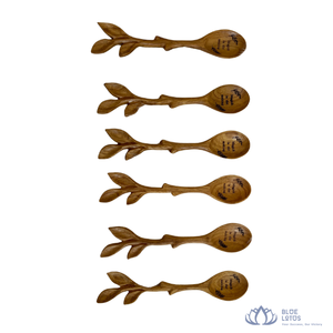 [BEST PRICE] | <b>Wooden</b> Spoon Handcrafted Tableware For Coffee Tea Spice Honey Stirring Eating Kitchen Material Vietnam - Product Image 1