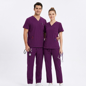 Hospital tracksuit Medical <b>Scrub</b> <b>Set</b> for Doctor and Nurse / Hospital tracksuit | unisex hospital tracksuit doctor - Product Image 1