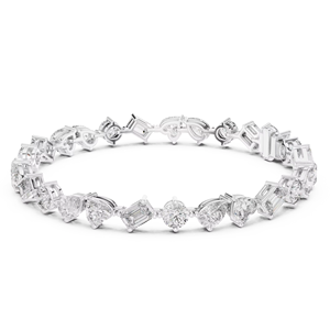 Bracelets de tennis classiques et élégants pour femmes et hommes, avec diamants de laboratoire, bijoux en diamant, prix de gros - Product Image 1
