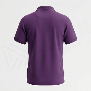 เสื้อโปโลระบายอากาศได้ดี ปักโลโก้ตามสั่ง สำหรับผู้ชาย แขนสั้น เสื้อผ้ากีฬา ประสิทธิภาพสูง สีและทรงตามสั่ง - Product Image 2