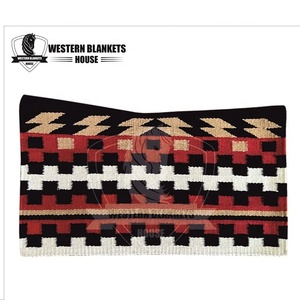 Vente chaude 100% Nouvelle-Zélande Laine Personnalisable Western Ranch Tapis De Selle Heavy Show Polycoton Équitation - Product Image 5