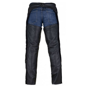 Top Trending Breathable Genuine Leather Western Style Men's Horse <b>Half</b> <b>Chaps</b> Equestrian Tack for Horse Riding - Product Image 2