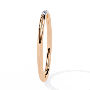 Superbe Bague de Fiançailles Solitaire en Diamant de Laboratoire, Luxueuse, Taille Brillant, Haute Performance Lumineuse, Éthique, Or 10K, IGI - Product Image 6