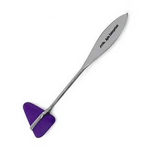 Marteau de réflexes Taylor violet de 7,5 pouces, instrument médical chirurgical en acier inoxydable de qualité allemande pour diagnostic neurologique - Product Image 4